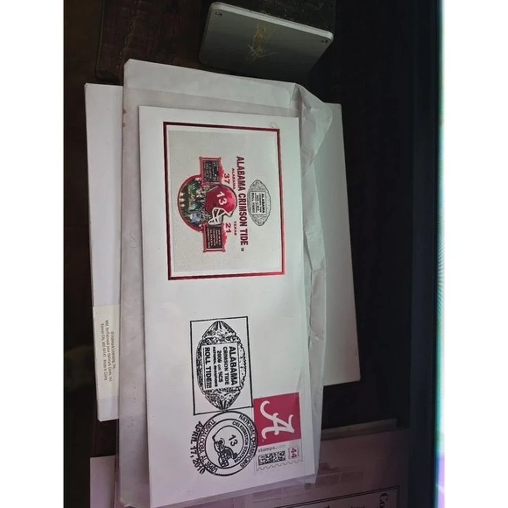 Alabama‎ Crimson Tide 2009 National Championship Envelope, USPS